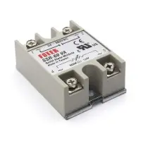 Szilárdtest relé - teljesítményszabályzó (SSR), 1-fázisú, 60A, 500K dimmer, 24...380V AC, nullátmenetnél kapcsol
