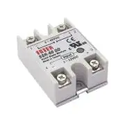 Szilárdtest relé (SSR), 1 csatornás egyenáramú, 60A, 3...32V DC, 5...60V DC, azonnali kapcsolás, csavarható