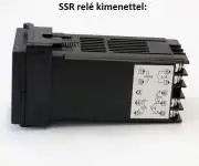 PID hőfokszabályzó 1372°C REX-C100 + szenzor, ALARM 1 funkció