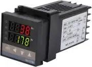 PID hőfokszabályzó 1372°C REX-C100, ALARM 1 funkció