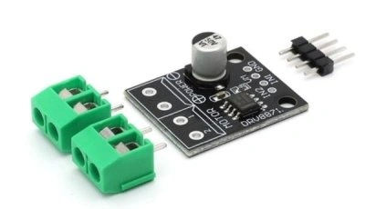duál L298N vezérlő, azaz 4 motor kimenet, vagy 2 stepper