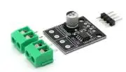H-hidas DC motor meghajtó modul, 6.5...45V, 3.6A