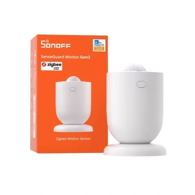 Sonoff SenseGuard Motion Gen2 – okos PIR mozgás és megvilágítottság (lux) érzékelő, Zigbee, fehér (SNZB-03PR2)