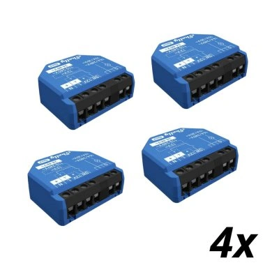Shelly 1 Gen3 egy áramkörös Wi-Fi + Bluetooth okosrelé (X4)