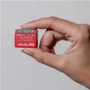 Shelly 1PM Mini Gen4 egy áramkörös Wi-Fi + Bluetooth / Zigbee 3.0 multi-protokoll okosrelé, Matter kompatibilis (8A)