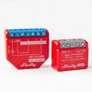 Shelly 1PM Mini Gen4 egy áramkörös Wi-Fi + Bluetooth / Zigbee 3.0 multi-protokoll okosrelé, Matter kompatibilis (8A)