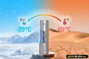 Ipari 18650 4000mAh 3,6V Li-Ion akkumulátor 10A Xtar