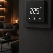 HeatIt WIFI7 – termosztát, Wi-Fi, Bluetooth, fekete (5430546)