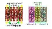 Logic level converter, 2 csatorna