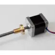 0.5Nm Orsós léptetőmotor Nema17 (külső anya)