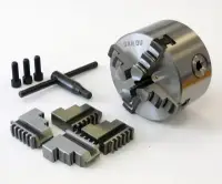 Esztergatokmány 100mm négy pofás