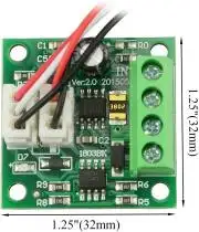 Mini PWM, DC Motor szabályzó