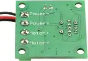 Mini PWM, DC Motor szabályzó