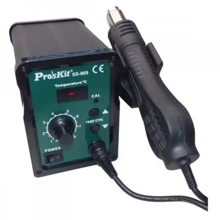  Forrólevegős SMD forrasztóállomás AC 230V 700W