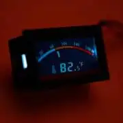 Mini Grafikus Digitális Hőmérő Gauge