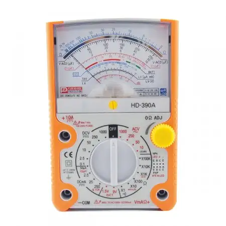  Analóg multiméter HD-390A