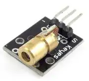 Laser Modul, Arduino, mikrokontroller lézer