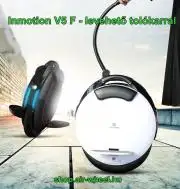 Inmotion V5F 325Wh, fekete 