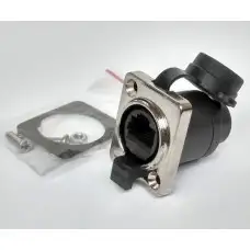 RJ45 ipari csatlakozó aljzat IP65
