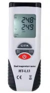 HT-L13 Dual két csatornás K-típusú hőmérő