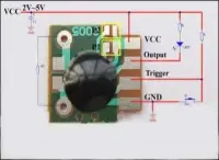 C005 Időzítő chip modul, multifunkciós