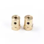 4mm tengelyre Hex adapter pár