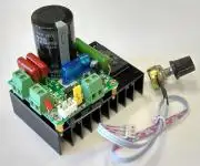 DC motor sebesség szabályzó PWM 160V 5A