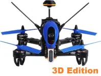 
            Walkera: Walkera F210 3D Edition (Devo 7, kamera HD 700TVL, FPV, OSD, zasięg 800m) 

