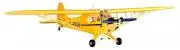 J3 CUB PNP żółty (rozpiętość 140cm, silnik bezszczotkowy, regulator 40A, serwa