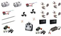 Etető hajó,csónak szett