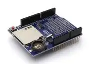 Arduino Shiled, Pajzs, Adatrögzítő, SD Card