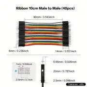 Színes apa-apa 1pin kábel