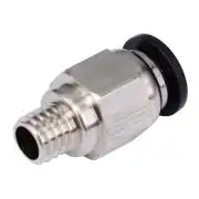 Pneumatic Straight Fitting Connector for 4mm OD PTFE tube 3D Printer