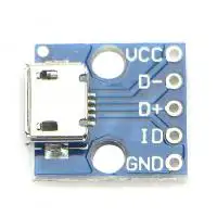 Micro USB modul, panel
