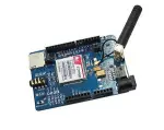 SIM900 Quad-band GSM GPRS Shield for Arduino(with micro SD card slot)