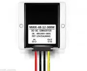Waterproof DC/DC Converter Regulator 36V 48V Step Down to 12V 25A 300W