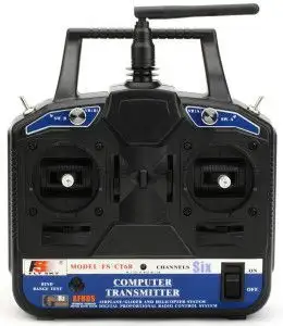FlySky: Távirányító FS-CT6B 6CH 2.4GHz + vevő R6B