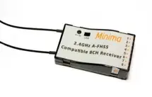 FrSky: Odbiornik FrSky V8FR-HITEC Minima 8CH 2.4GHz