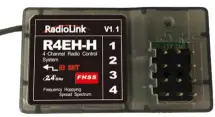 Radiolink: Vevő R4EH-H 4CH FHSS 2.4GHz