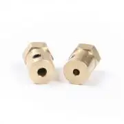 Shaft Motor Flexible Coupling Tyre Wheel Brass Hex Coupler