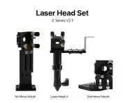 CO2 lézer tükör és lencse tartó készlet