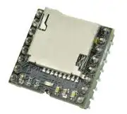 Mini MP3 lejátszó Audió Hang modul Arduinohoz, microSD foglalat