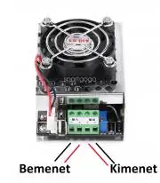 12V-55V to 1.25V-53V Le konvertáló DC-DC, USB kimenet is