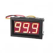 Kijelző, volt, feszültség, Piros