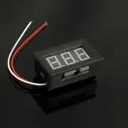 Kijelző, volt, feszültség, Piros