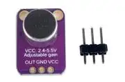 Electret Mikrofon modul MAX4466 erősítővel