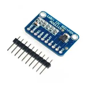 Analóg digitál konverter, I2C, 16 bit