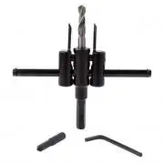 Állítható körkivágó, fa körvágó készlet, lyukfűrész