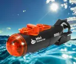 Mini Micro Radio Remote Control RC Submarine Ship Boat With LED Light Toy Gift