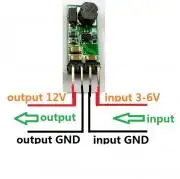 DC-DC mini boost Converter (fel konvertál)